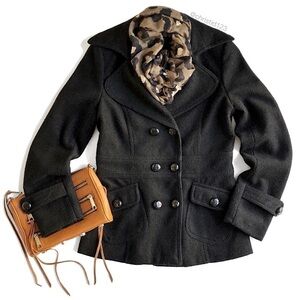 Romeo & Juliet Couture Wool Blend Pea Coat
